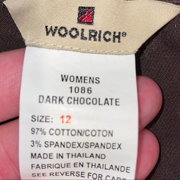 Woolrich Trouser Dress Slacks Straight Slim Leg Stretch High Rise Pants - Picture 6 of 8